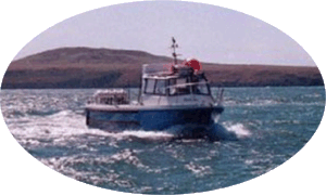 Coral Ann boat fishing off the Pembrokeshire Coast
